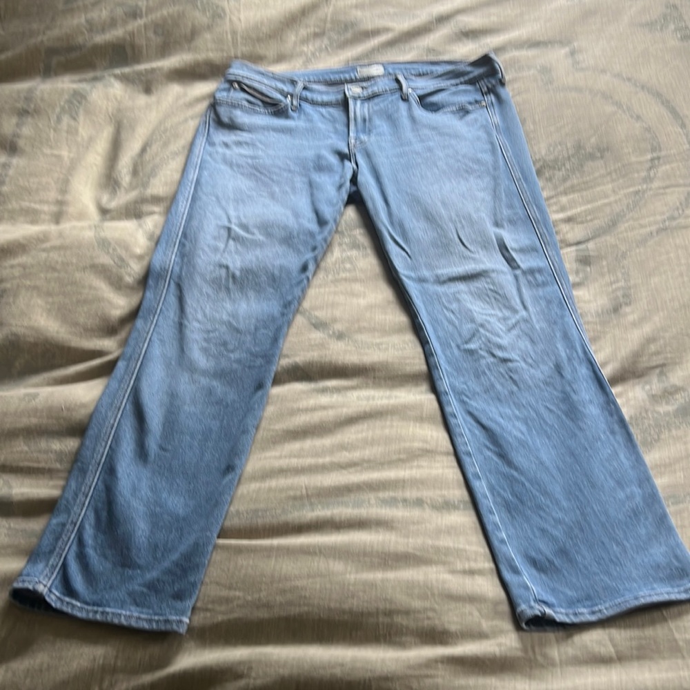 MOTHER rascal ankle style jean - straight and mid rise